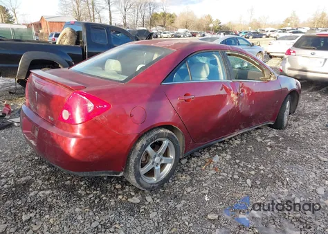 2008 Pontiac G6 z USA, uszkodzony, nr VIN 1G2ZG57N884180516